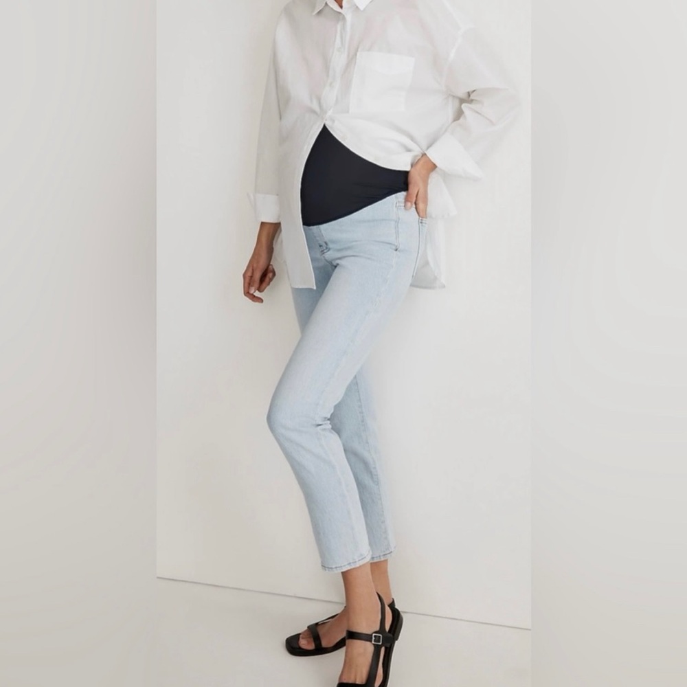 Maternity Over-the-Belly Perfect Vintage Jeans Delora Wash